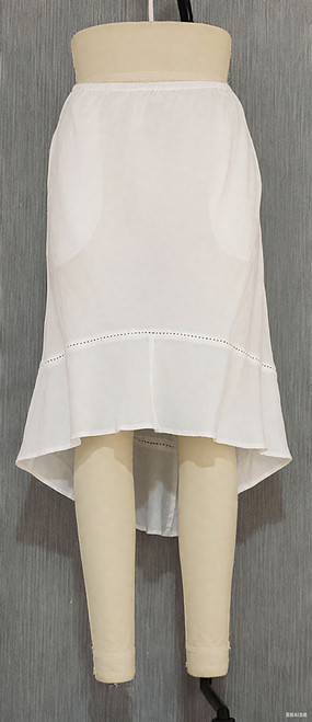 Kleen Linen Bias Lace Skirt