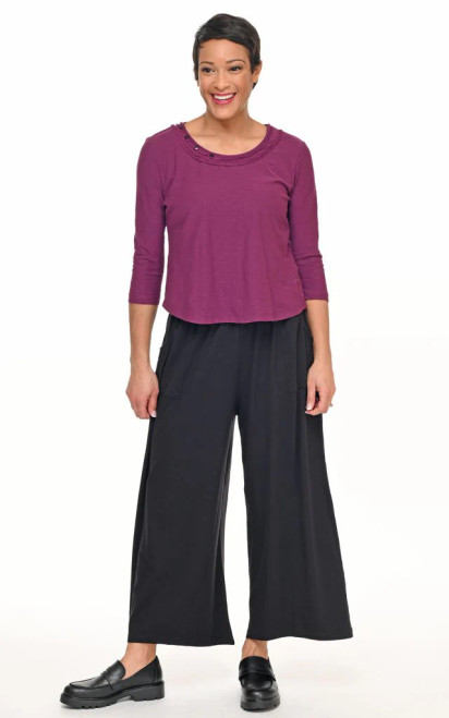 Tulip Mulberry Cotton Bowen Top