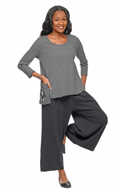 Tulip Bistro Noir Cotton Pierre Top