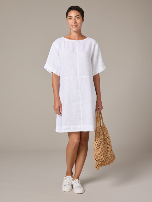 Cut Loose Solid Linen Relaxed Dress Cut Loose Solid Linen Relaxed Dress
