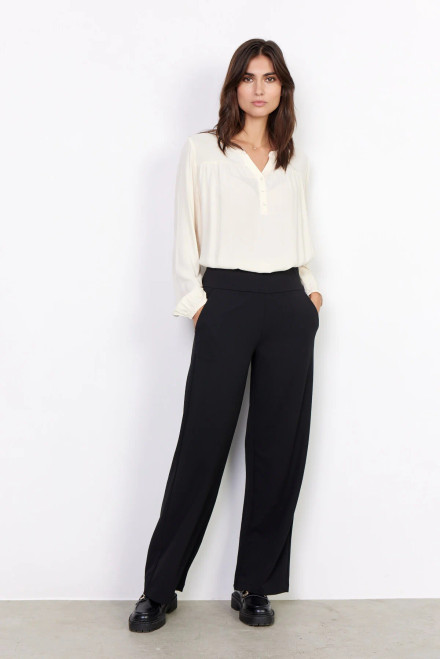 Soya Black Wide Leg Pant Soya Black Wide Leg Pant