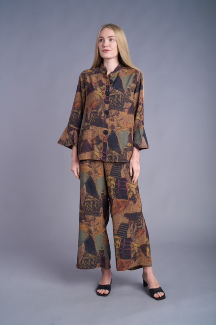 Shana Terra Cotta Airflow Pants