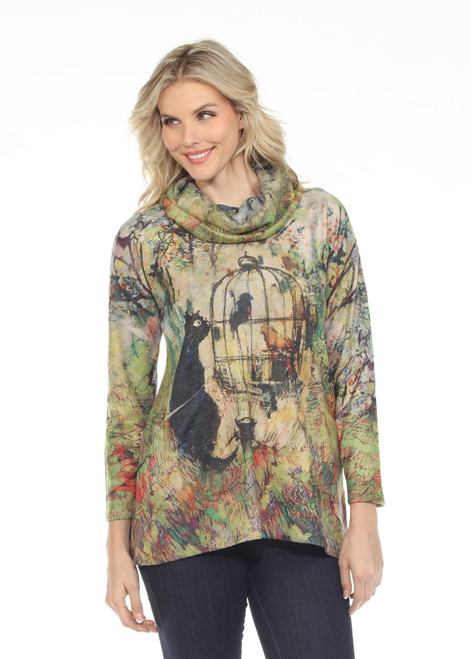 Inoah I See You Brushed Mocha Top