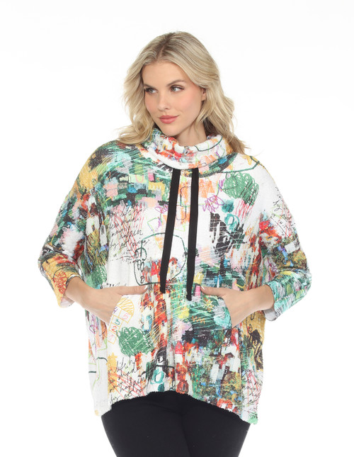 Inoah Happier Brushed White Top