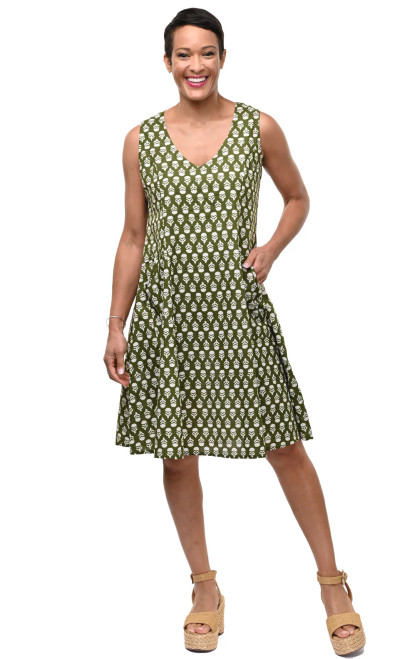 Tulip Acorns Cotton Myla Dress