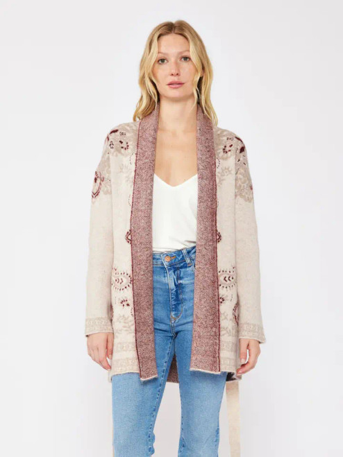 Lovestitch Tribal Coatigan with Pockets