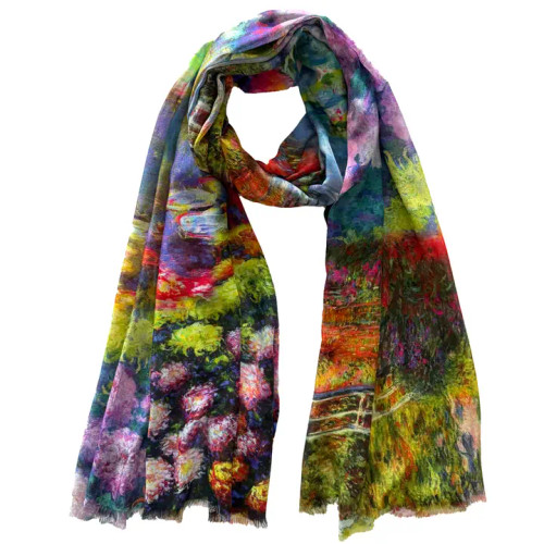 Chinar Vibrant Garden Gemma Scarf
