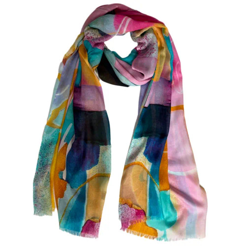 Chinar Abstract Art Lucy Scarf