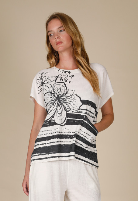 Inoah You Got This Textured Top