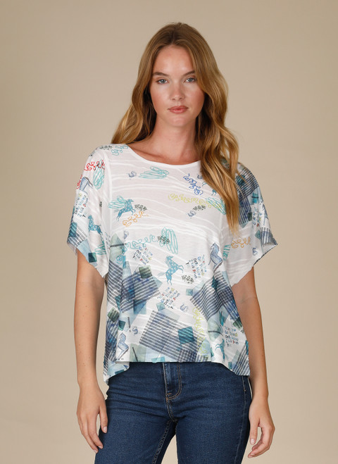 Inoah Companion Textured Top