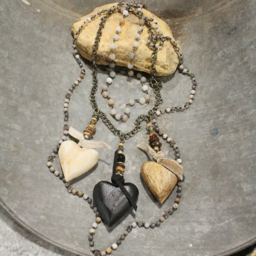 Primitive Peddler Three Times the Love Layered Necklace