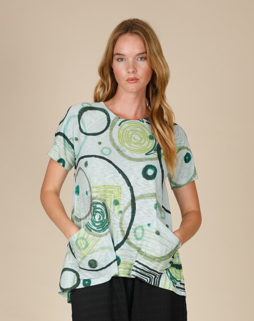 Inoah Verdant Echo Soft Knit Top