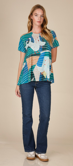 Inoah Goosey Bunch Soft Knit Top