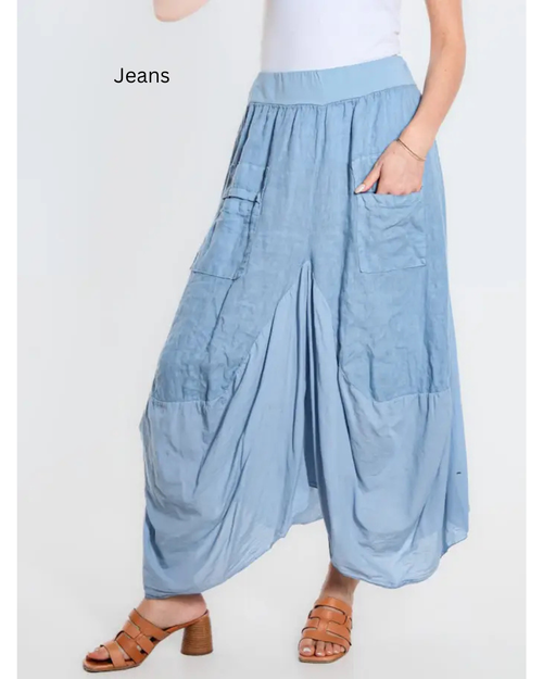 TINA Stephens Bunched Pocket Skirt