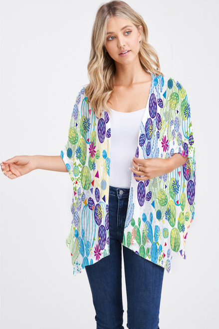 Et' Lois Desert Peace Open Wrap Shawl