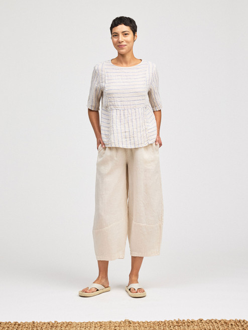 Cut Loose Hanky Linen Lantern Pant