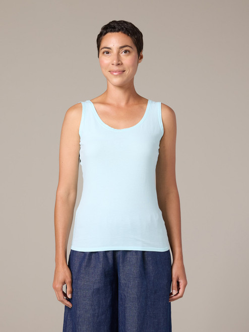 Cut Loose Light Lycra Jersey Convertible Boatneck Tank