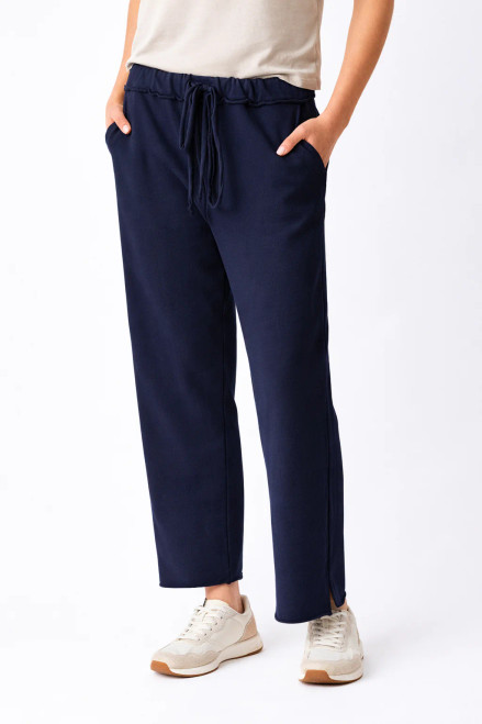 Suzy D Navy Crop Jogger