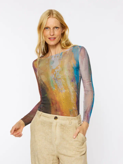 AMB Designs Sequoia Nuditee Sheer Top