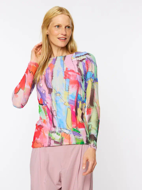 AMB Designs Candy Shop Florence Double Sheer Top