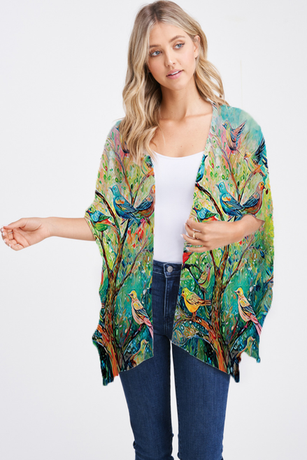 Et' Lois Birdy Conference Open Wrap Shawl