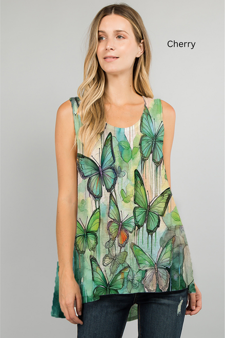 Et' Lois Winged Beauty Soft Knit Top