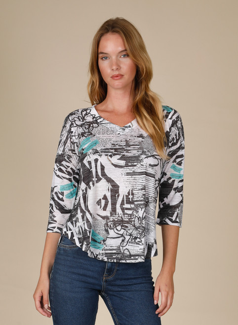 Inoah My Everything Burnout Top