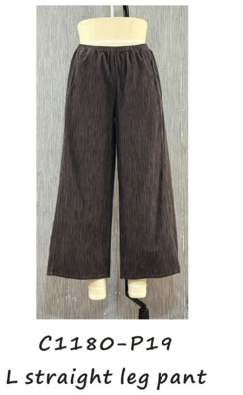 Kleen Cotton Corduroy Straight Leg Pant