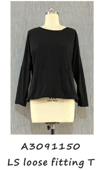 Kleen Cotton Brushed Jersey Loose Fitting Top