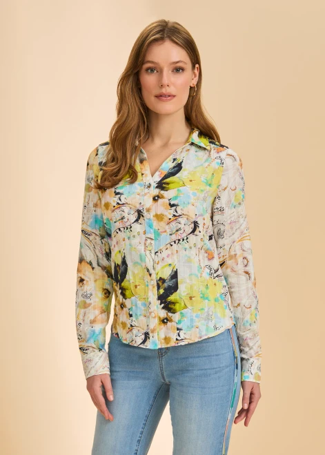 French Dressing Pacific Paisley Shirt