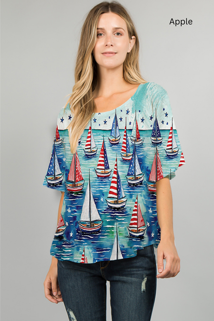 Et' Lois Sail Away Soft Knit Top