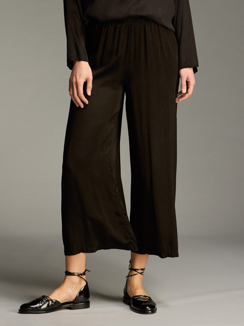 Cut Loose Vintage Satin Cropped Pant