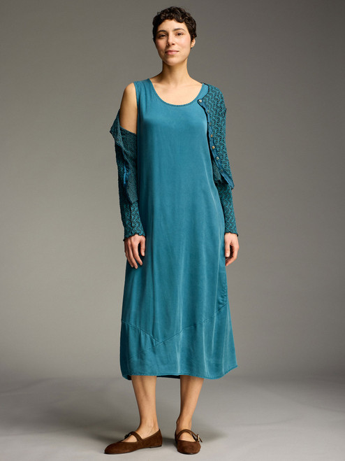 Cut Loose Vintage Satin Long Slip Dress