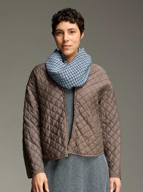 Cut Loose Quilted Parachute Bomber Jacket