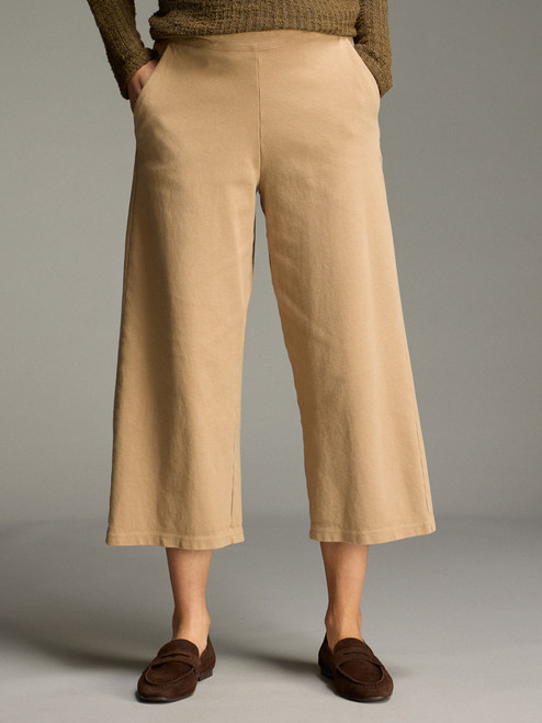 Cut Loose Ponti Crop Pant