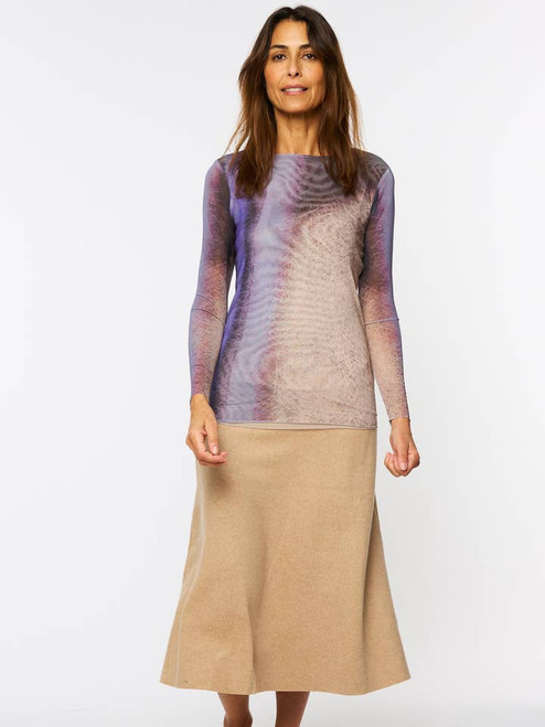 AMB Designs Shadowline Florence Double Sheer Top