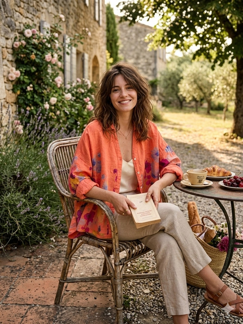 Linen & Cotton House Floral Print Shirt