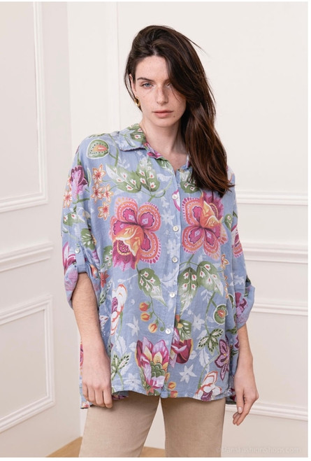 Linen & Cotton House Floral Shirt
