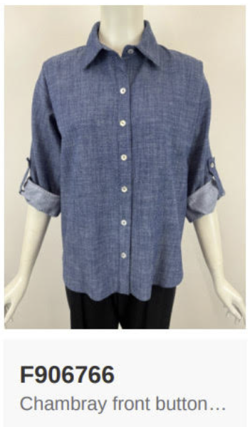 Nally & Millie Chambray Shirt