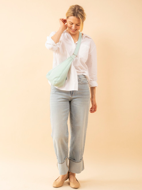 Latico Leathers Hippie Small Sling Bag
