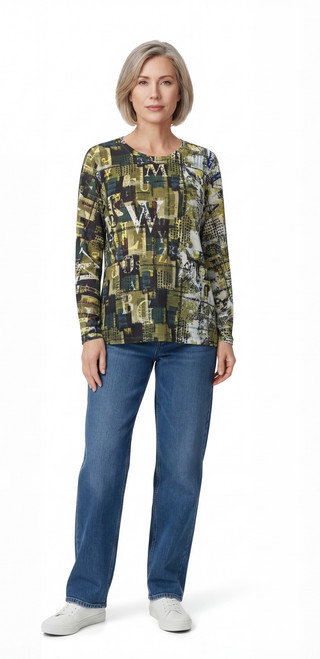 Inoah Coded Message Mesh Top