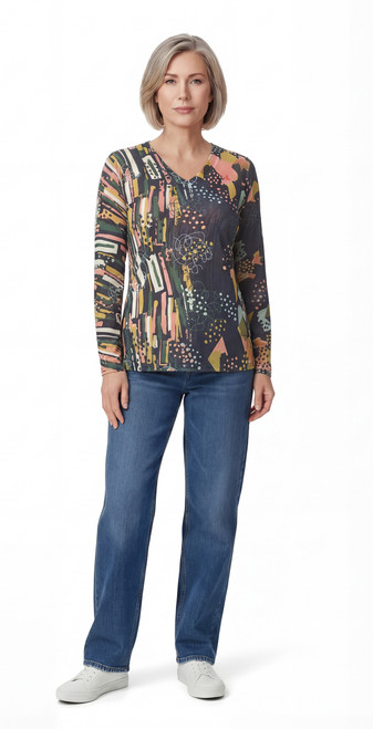 Inoah Serene Light Mesh Top