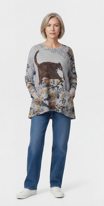 Inoah Truffles Silver Lightweight Top