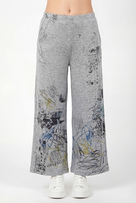 Inoah Secret Grey Knit Pant