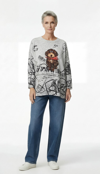 Inoah Elton Soft Knit Top