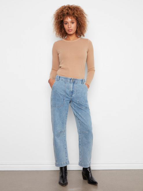 Charlie B Barrel Jeans