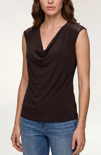Liverpool Java Lace Shoulder Jersey Top