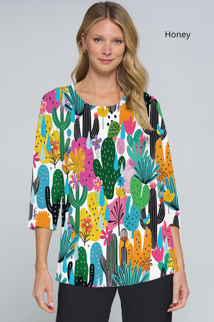 Et' Lois Dancing Desert Soft Knit Top