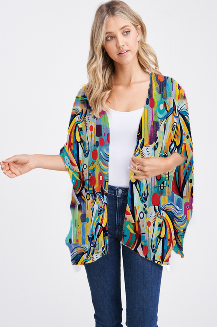 Et' Lois Majestic Majesties Open Wrap Shawl