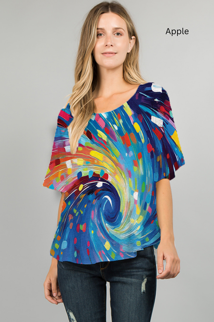 Et' Lois Starburst Soft Knit Top